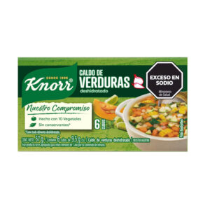 Caldo Knorr De Verduras X 6 Unid