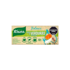 Caldo Knorr De Verdura Balance X 12 Unid