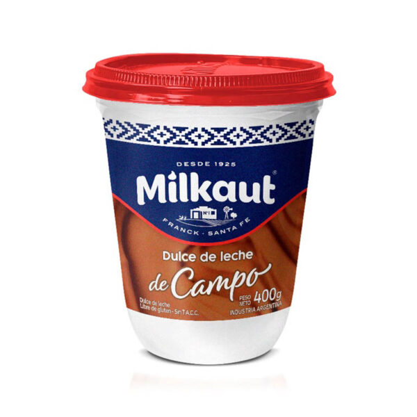 Dulce De Leche Milkaut De Campo X 400 Gr