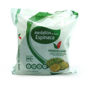 Medallon De Espinaca Veggieland X 360 Gr