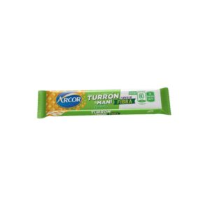Turron De Mani Arcor Fibra X 25 Gr