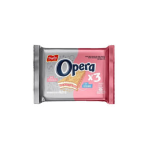 Obleas Opera Triple Sabor Frutilla X 68 Gr