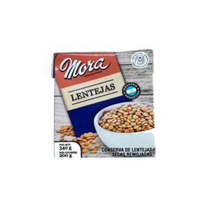 Lentejas Mora Secas Remojadas X 340 Gr