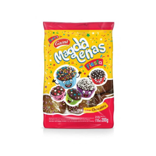 Magdalenas Gaona Fiesta S/Chocol X 200 Gr
