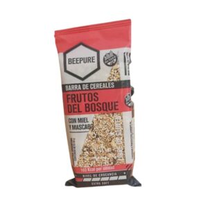 Barra Cereal Beepure Frutos Bosque X 30 Gr