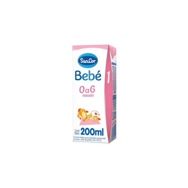 Leche Sancor Bebe 1 Proteinas Y Vitamina X 200 Cm3