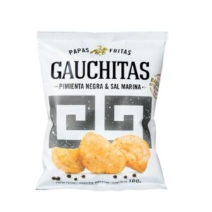Papas Fritas Gauchitas Con Pta.Negra X 100 Gr