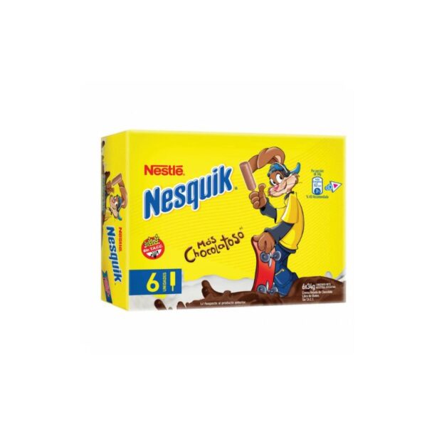 Helado Nesquik Bombon X 6 X 204 Gr