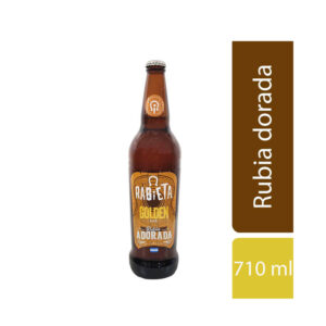 Cerveza Rabieta Golden Ale Rubia Adorada X 710 Cm3