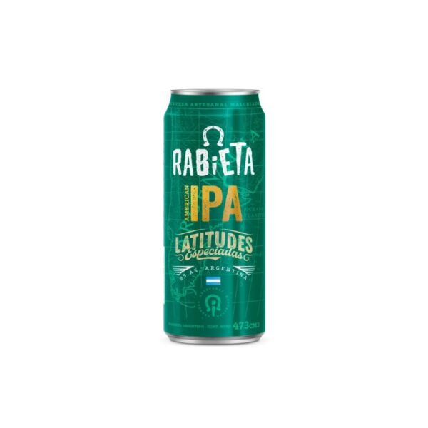 Cerveza Rabieta Ipa Latitudes X 473 Cm3