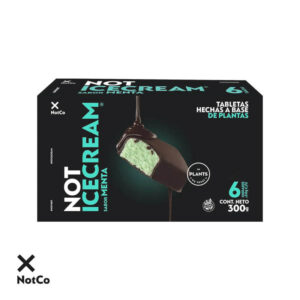 Helado Not Icecream Tableta Menta X 6 Unid
