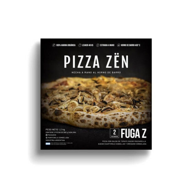 Pizza Pizzazen Fuga Z Horno De Barro X 2 Unid