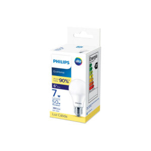 Lampara Philips Ecohome 7 Wats 50 Calida