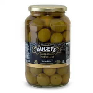 Aceitunas Nucete Verdes Premium X 400 Gr