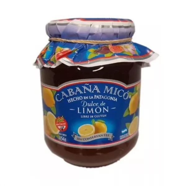 Dulce Cabaña Mico Limon Sin Tacc X 454 Gr