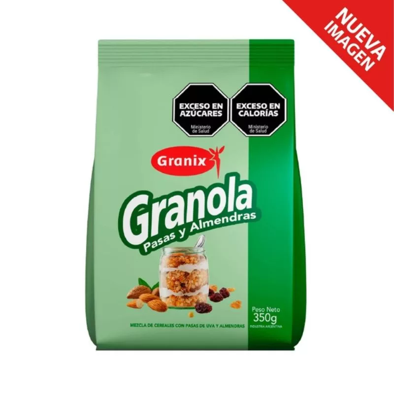Granola Granix Crocante Alm/Pasas Uva X 350 Gr