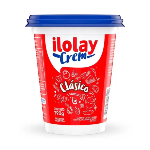 Queso Crema Clasico Ilolay X 290 Gr