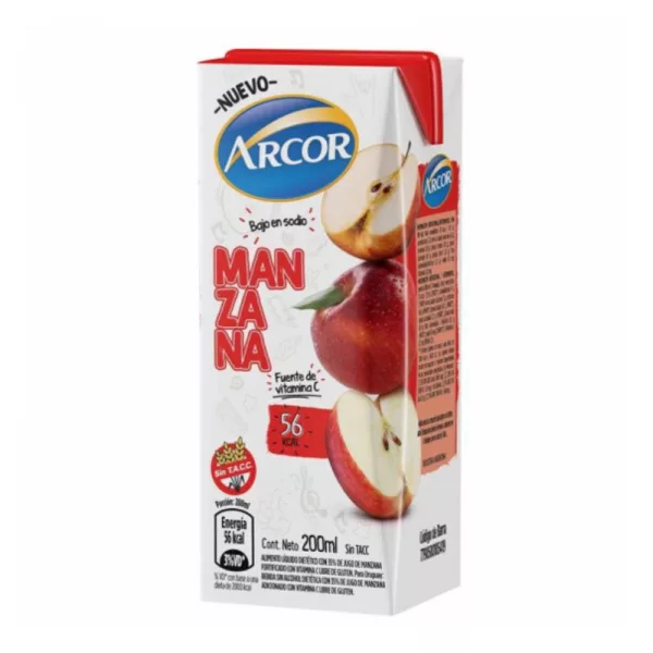Jugo Arcor De Manzana X 200 Cm3