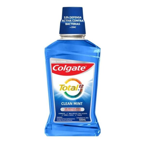 Enj.Bucal Colgate Plax T.12 Clean Mint X 250 Cm3