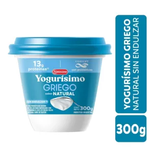 Yogur Yogurisimo Griego S/Azucar Agrega X 300 Gr