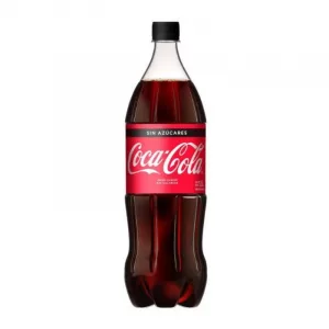 Gaseosa Coca Cola Zero Sin Azucares x 1500 cm3