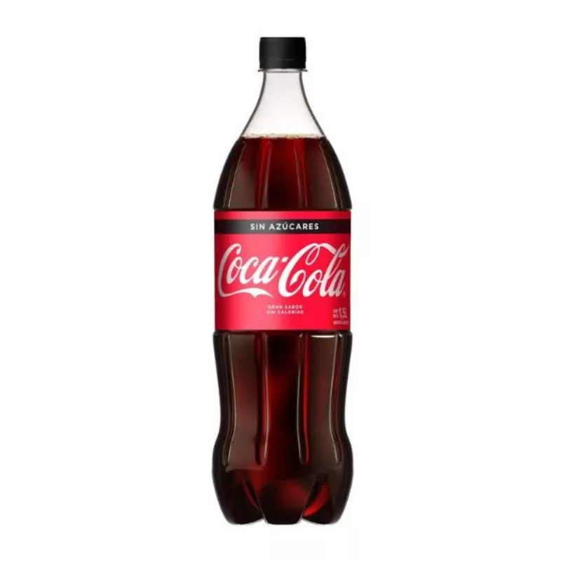 Gaseosa Coca Cola Zero Sin Azucares x 1500 cm3