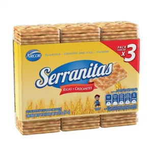 Galletitas Serranitas Crackers x 315 gr