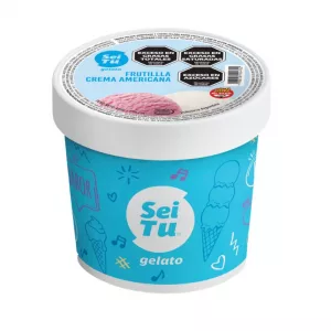 Helado Sei Tu Frutilla/Crema Americana X 750 Cm3