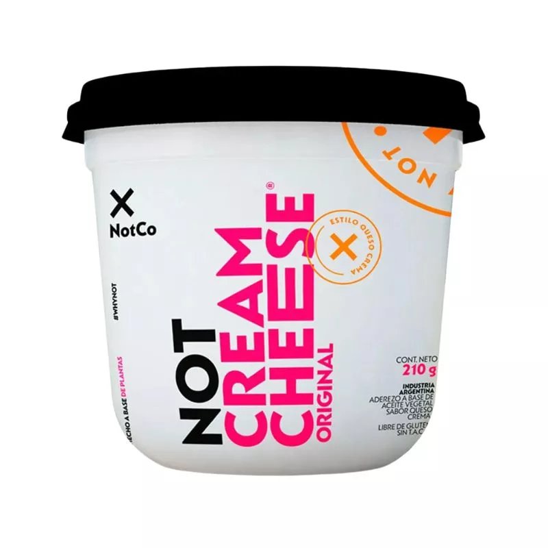 Not Cream Cheese The Not Company X 210 Gr