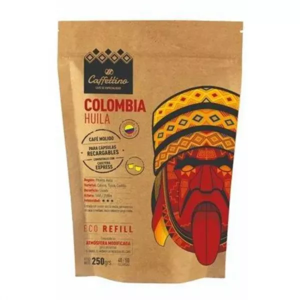 Cafe Caffettino Colombia P/capsulas x 250 gr