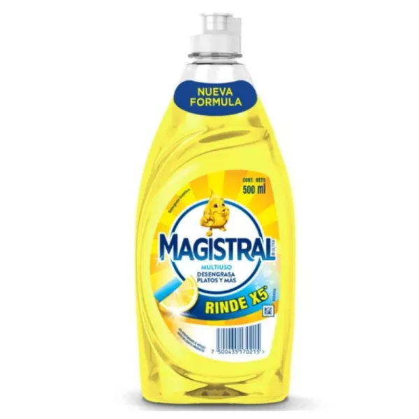 Detergente Magistral Ultra Limon x 500 Cm3