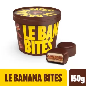 Le Banana Bites Chocolate Amargo X 150 Gr