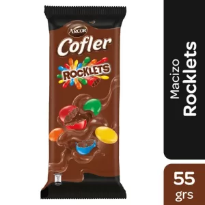 Chocolate Cofler Con Rocklets X 55 Gr