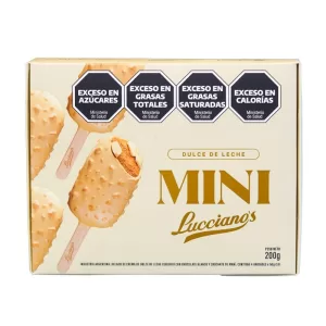 Helado Lucciano'S Mini Dulce De Leche X 200 Gr