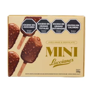 Helado Lucciano'S Mini Avellana&Chocolat X 200 Gr