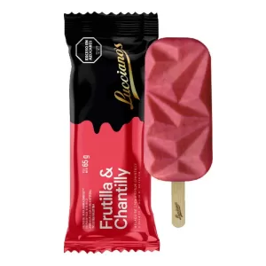 Helado Lucciano'S Frutilla Y Chantilly X 65 Gr