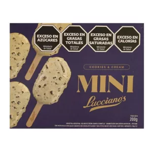 Helado Lucciano'S Mini Cookies X 200 Gr