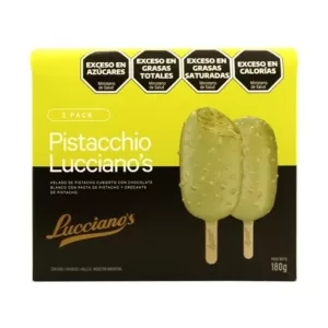 Helado Lucciano'S Palito Pistacchio X 180 Gr