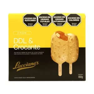 Helado Lucciano'S Palito Ddl&Crocante X 180 Gr