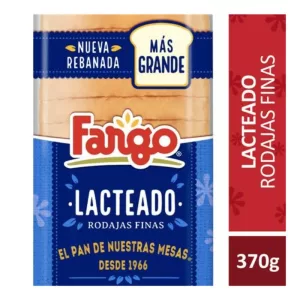 Pan Fargo Lacteado Rodajas Finas X 370 Gr