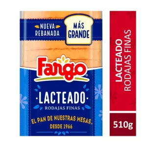 Pan Fargo Lacteado Nueva Receta X 510 Gr