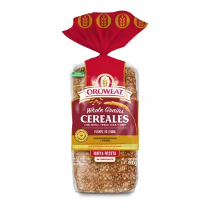 Pan Bimbo Oroweat Cereales X 600 Gr