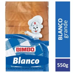 Pan Bimbo Blanco Mas Suave Y Esponjoso X 580 Gr