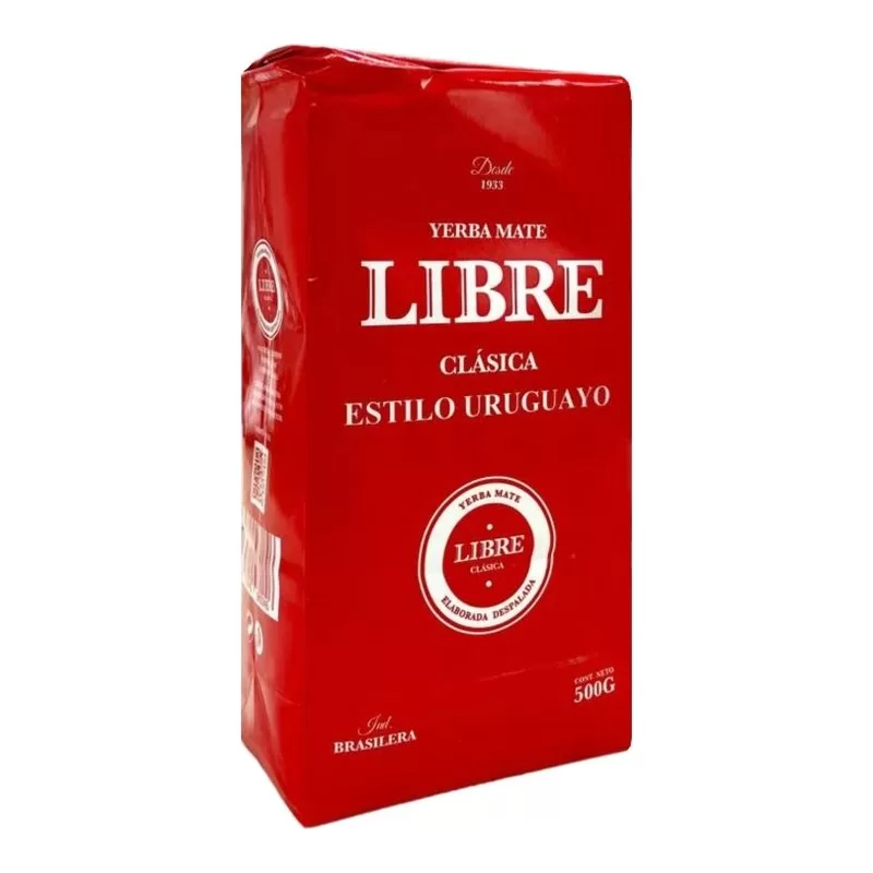 Yerba Mate Libre Clasica Est.U X 500 Gr