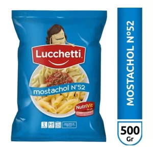 Fideos Lucchetti Mostachol Nro X 500 Gr
