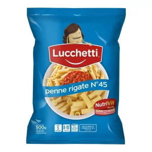 Fideos Lucchetti Penne Rigate X 500 Gr