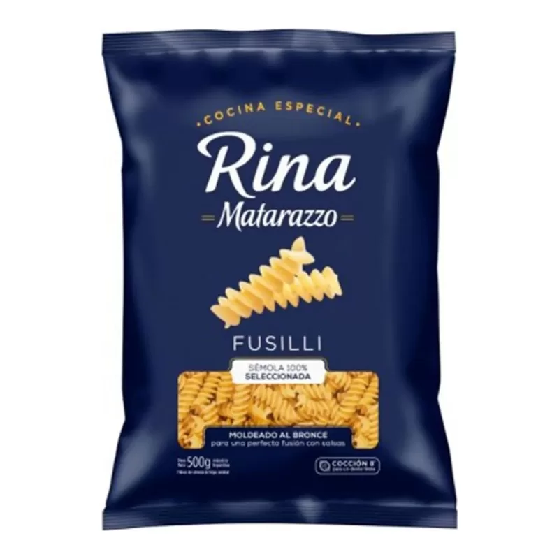 Fideos Rina Matarazzo Fusilli X 500 Gr
