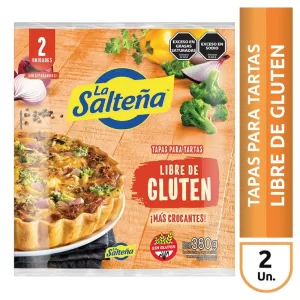 Tapa Pascualina Salteña Libre De Gluten X 380 Gr