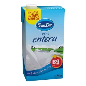 Leche Sancor Uat Entera X 1 Lt