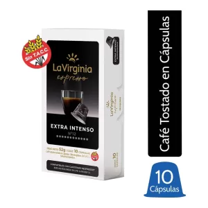 Capsulas La Virginia Espresso X 10 Unid